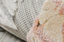 Kusový koberec Botanic 65262 flowers grey – na ven i na doma