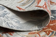 Kusový koberec Botanic 65262 flowers grey – na ven i na doma