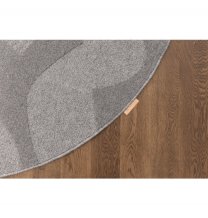 Kusový koberec Botanica grey kruh