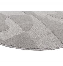 Kusový koberec Botanica grey kruh