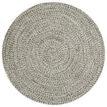 Kusový koberec Braided 105552 Melange kruh – na ven i na doma
