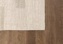 Kusový koberec Brush lines beige čtverec