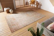 Kusový koberec Cairo 105585 Gizeh Cream Red – na ven i na doma