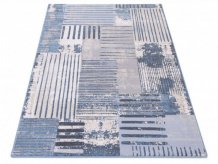 Kusový koberec Canens modrý