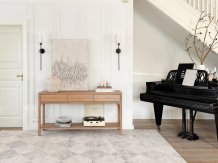 Kusový koberec Checkered grey čtverec