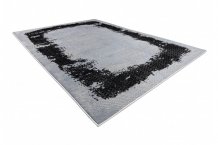 Kusový koberec Core A004 Frame black/light grey