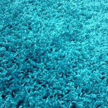 Kusový koberec tyrkysový