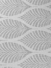 Kusový koberec Duet Liora 106246 White/Gray kruh - na ven i na doma