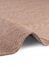 Kusový koberec Duet Liora 106247 Beige/White kruh - na ven i na doma
