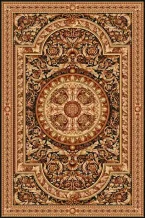 Kusový koberec Egon hnědý (dark brown)