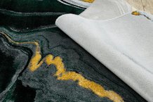 Kusový koberec Emerald 1017 green and gold