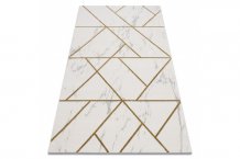 Kusový koberec Emerald geometric 1012 cream and gold