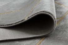 Kusový koberec Emerald geometric 1012 grey and gold