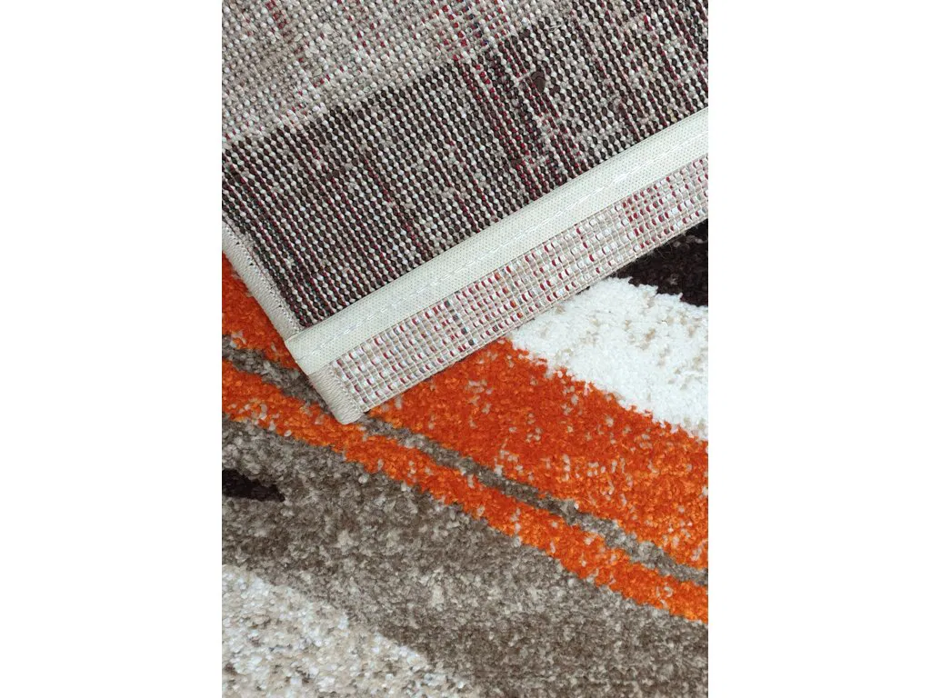 Kusový koberec Enigma New / 307-78 Brown-orange