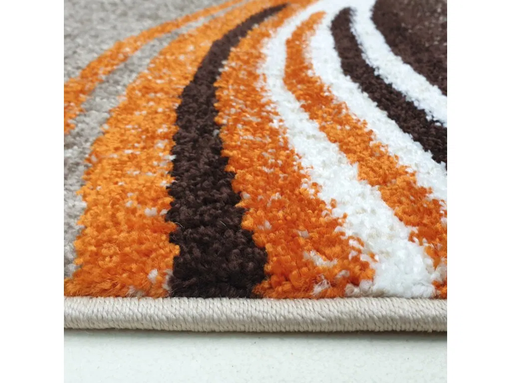 Kusový koberec Enigma New / 307-78 Brown-orange