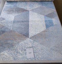 Kusový koberec Estes azure