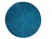 Kusový koberec Eton Lux tyrkysový kruh