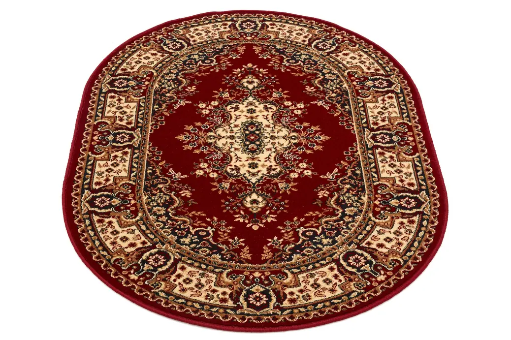 Kusový koberec Fatima S bordo ovál