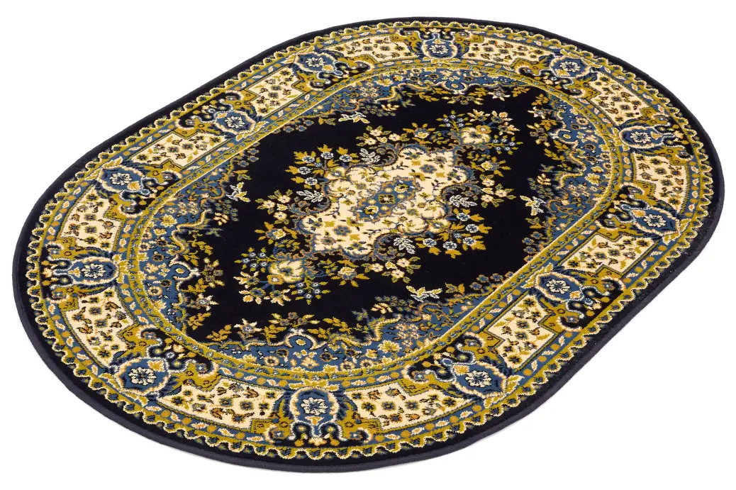 Kusový koberec Fatima S granat ovál