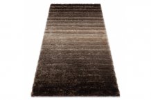 Kusový koberec Flim 007-B3 Stripes brown