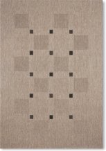 Kusový koberec Floorlux 20079 stříbrno/černý