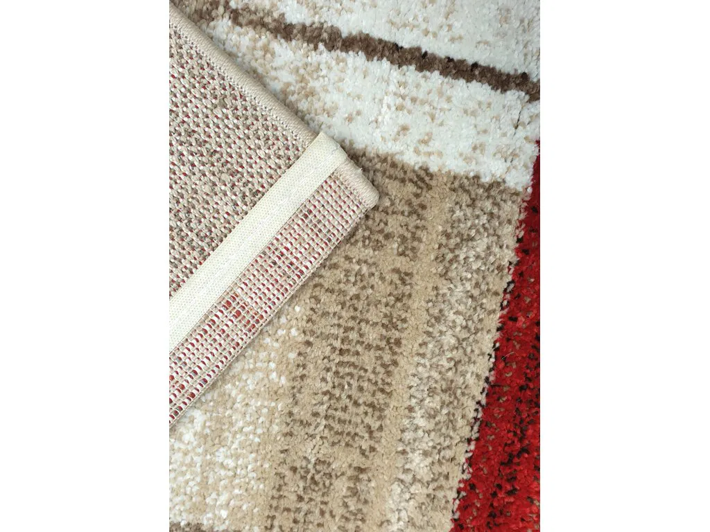 Kusový koberec Florentina / 613-64 Beige-red