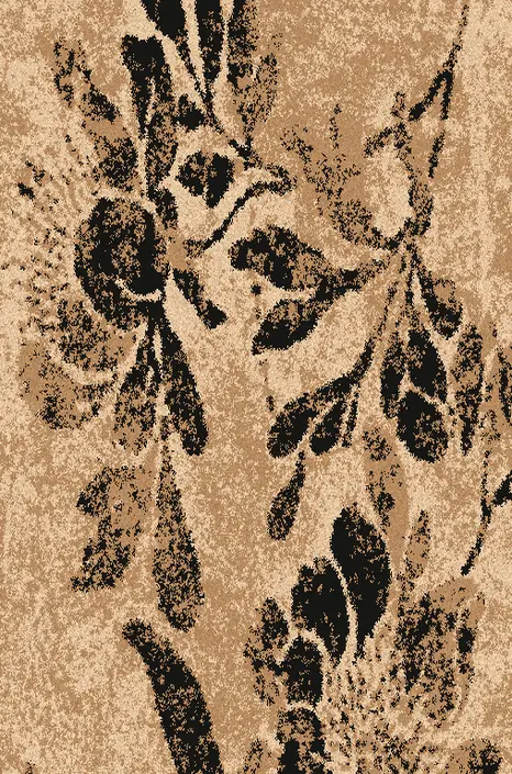 Kusový koberec Floris černý
