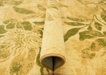 Kusový koberec Floris hráškový