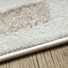 Kusový koberec Fusion 0213 white/yellow