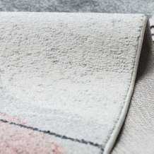 Kusový koberec Fusion 5868 white/dark pink