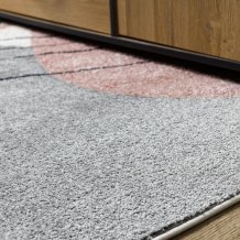 Kusový koberec Fusion 5868 white/dark pink