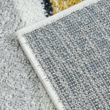 Kusový koberec Fusion 5868 white/yellow