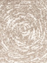 Kusový koberec Gloria Cavallo 106258 Creme Beige kruh