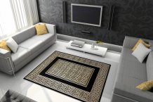 Kusový koberec Gloss 6776 86 greek black/gold
