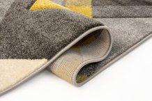 Kusový koberec Hand Carved Nimbus Grey/Ochre