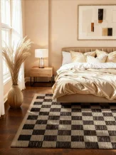 Kusový koberec Handloom 106333 Rex White Black