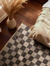 Kusový koberec Handloom 106333 Rex White Black
