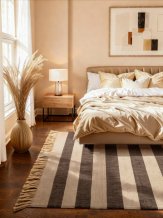 Kusový koberec Handloom 106334 Playa White Black