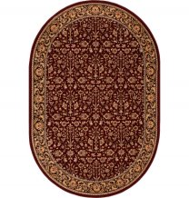 Kusový koberec Itamar ruby ovál