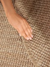 Kusový koberec Jaipur 105974 Natur/Gold kruh