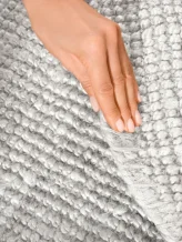 Kusový koberec Jaipur 106325 White kruh