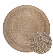 Kusový koberec Jute Braided 106006 Grey Brown