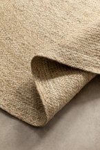 Kusový koberec Jute Braided 106007 Ivory kruh