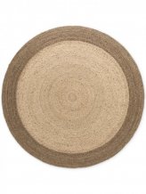 Kusový koberec Jutta 106224 Natur Ivory/Grey/Beige kruh