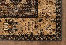 Kusový koberec Kadir black