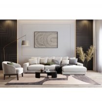 Kusový koberec Kendal alabaster