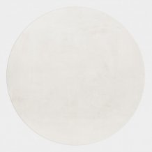 Kusový koberec kruh Pouffy 5100 cream
