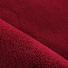 Kusový koberec kruh Pouffy 5100 red