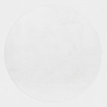 Kusový koberec kruh Pouffy 5100 white