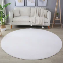 Kusový koberec kruh Sky 5400 cream